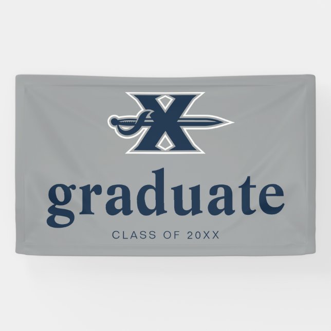 Xavier University Graduation Banner (Horizontal)