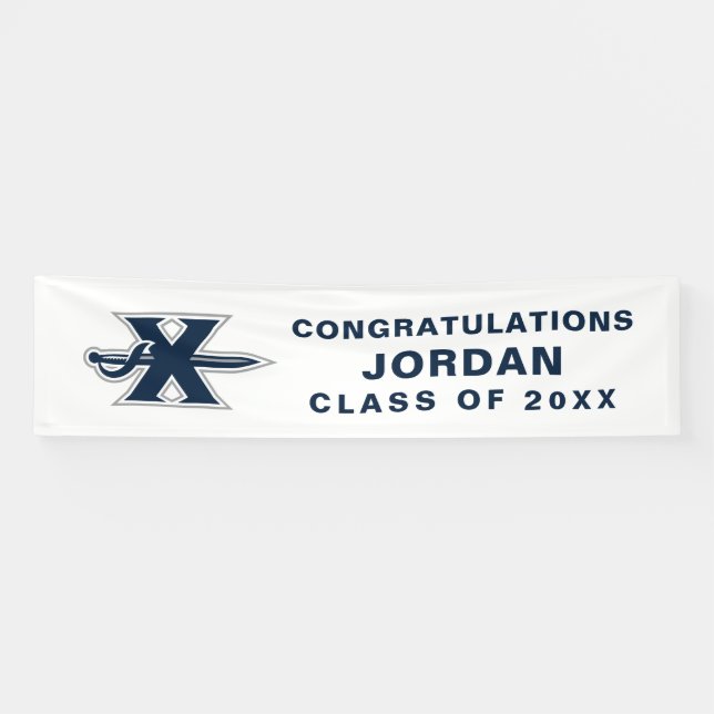 Xavier University Graduation Banner (Horizontal)