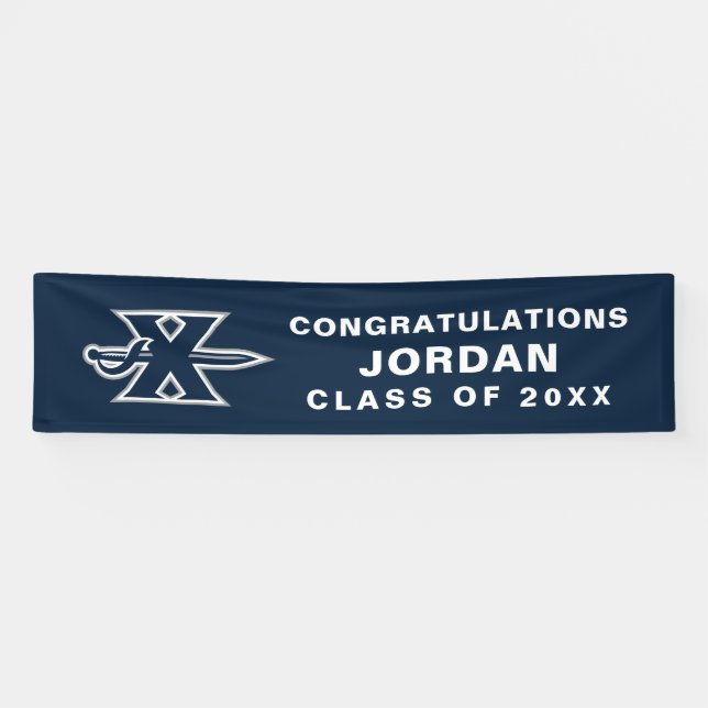 Xavier University Graduation Banner (Horizontal)