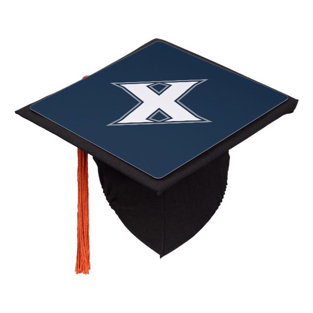 Xavier University Graduation Cap Topper (Angled)