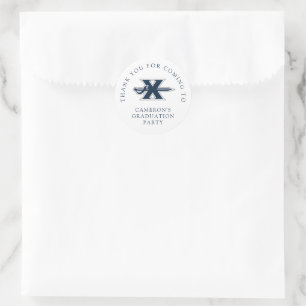 Xavier University Graduation Classic Round Sticker