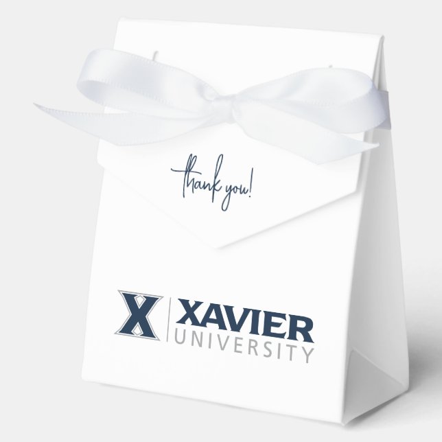 Xavier University Graduation Favor Boxes (Front)