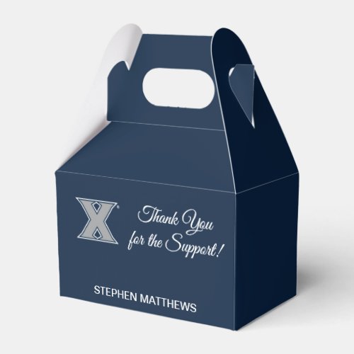 Xavier University  Graduation Favor Boxes