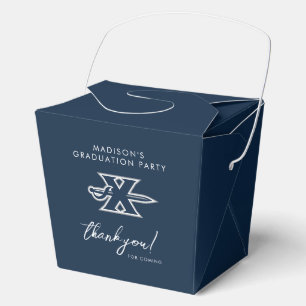 Xavier University Graduation Favor Boxes