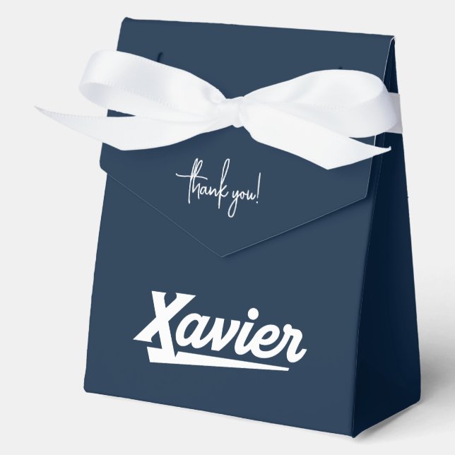Xavier University Graduation Favor Boxes (Front)