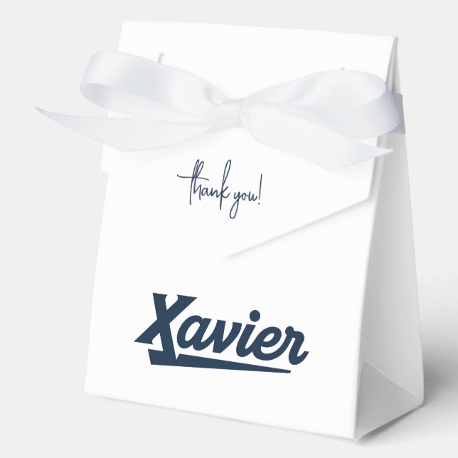 Xavier University Graduation Favor Boxes (Front)