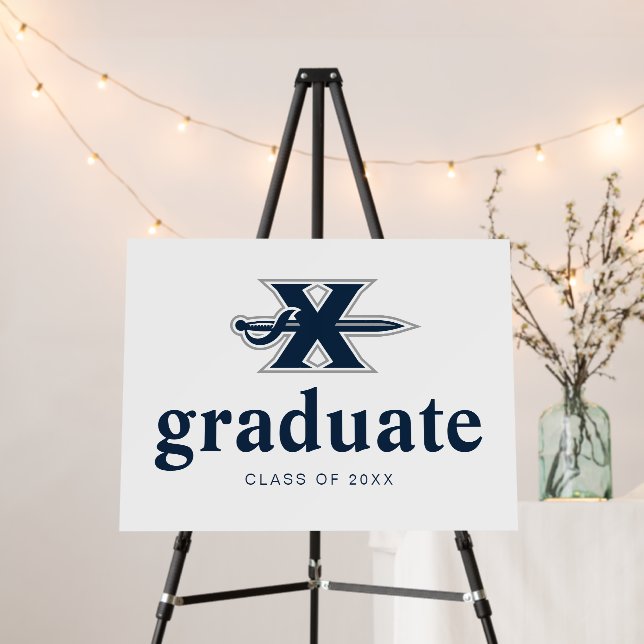 Xavier University Graduation Foam Board (In Situ (Stand))