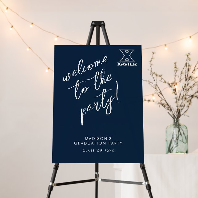 Xavier University Graduation Foam Board (In Situ (Stand))