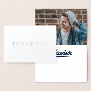 Xavier University Graduation Foil Card