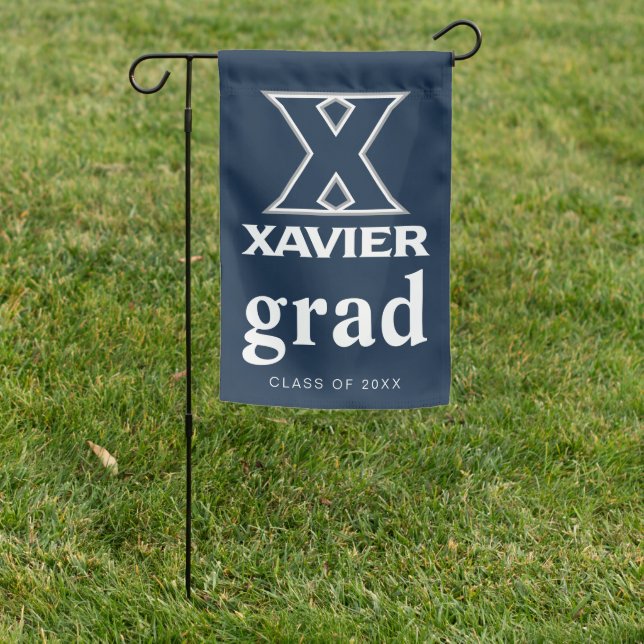 Xavier University Graduation Garden Flag (In SItu)