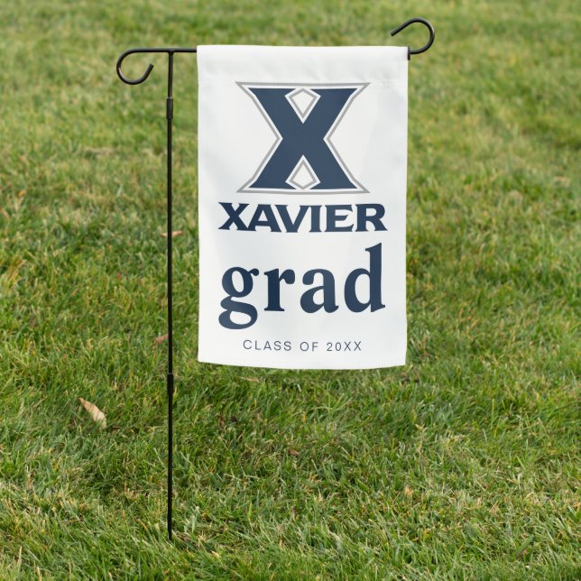 Xavier University Graduation Garden Flag (In SItu)