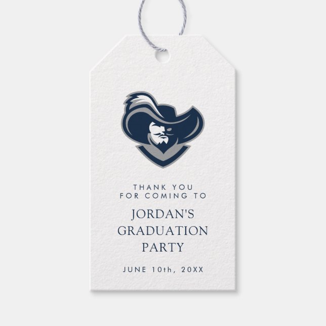 Xavier University Graduation Gift Tags (Front)