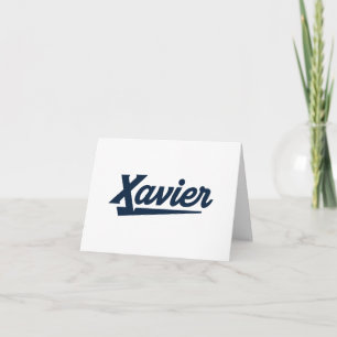Xavier University Graduation Letterpress Thank You Card