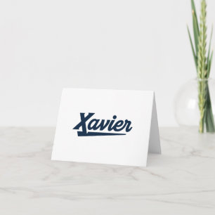 Xavier University Graduation Letterpress Thank You Card