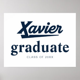 Xavier University Graduation Poster