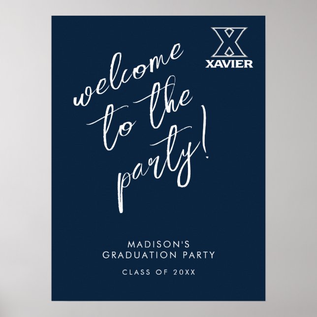 Xavier University Graduation Poster (Front)