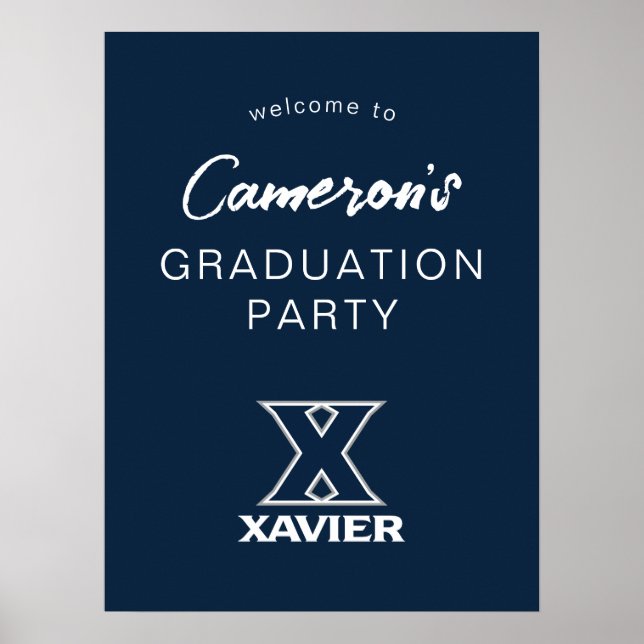 Xavier University Graduation Poster (Front)