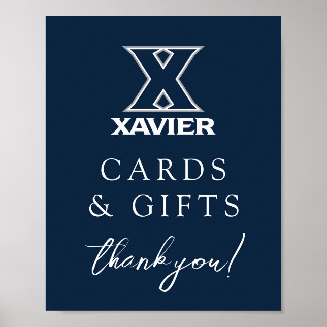 Xavier University Graduation Poster (Front)