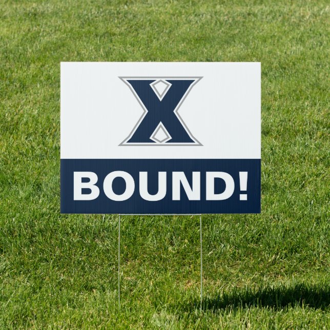 Xavier University Graduation Sign (Insitu)