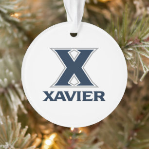 Xavier University Holiday 6 Ornament