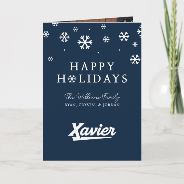 Xavier University Holiday Card (Front)
