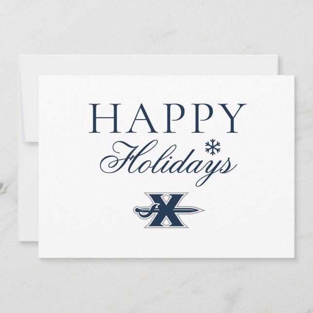 Xavier University Holiday Card (Front)