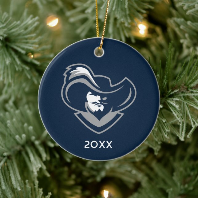 Xavier University Holiday Ceramic Ornament (Tree)