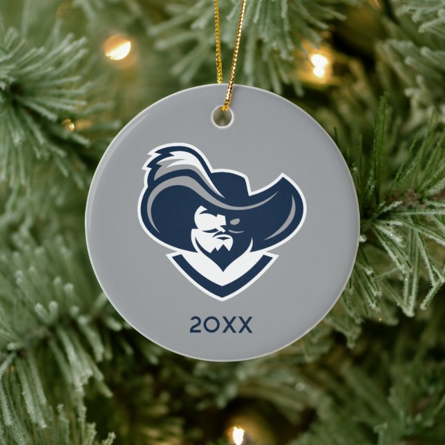 Xavier University Holiday Ceramic Ornament (Tree)