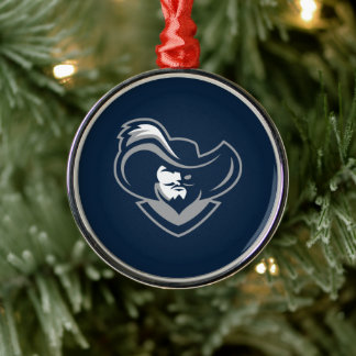 Xavier University Holiday Metal Ornament