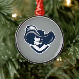 Xavier University Holiday Metal Ornament