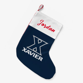Xavier University Holiday Small Christmas Stocking
