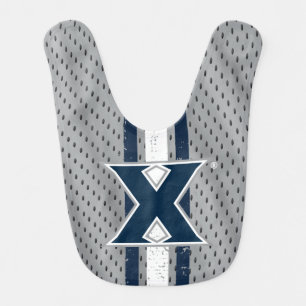 Xavier University Jersey Baby Bib