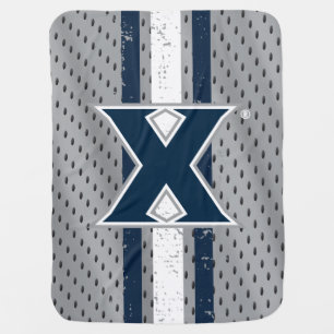 Xavier University Jersey Baby Blanket
