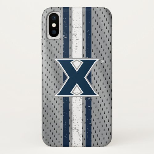 Xavier University Jersey iPhone X Case