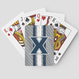 Xavier University Jersey Poker Cards