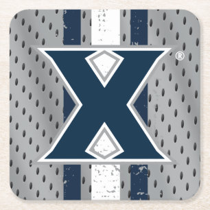 Xavier University Jersey Square Paper Coaster