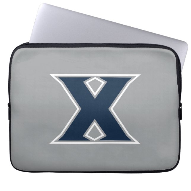 Xavier University Laptop Sleeve (Front)