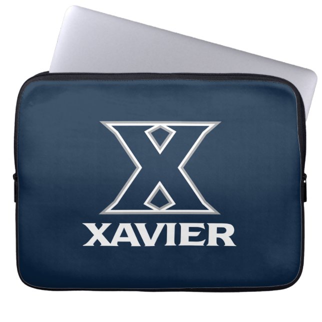 Xavier University Laptop Sleeve (Front)