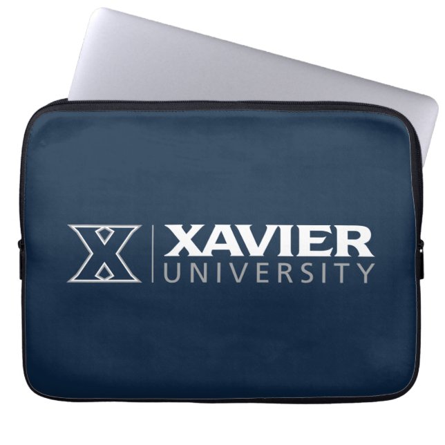 Xavier University Laptop Sleeve (Front)