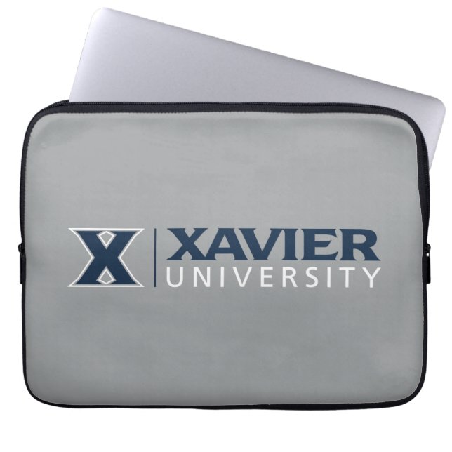 Xavier University Laptop Sleeve (Front)