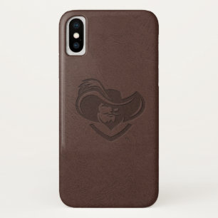 Xavier University Leather iPhone X Case