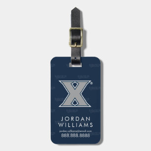 Xavier University Logo Watermark Luggage Tag