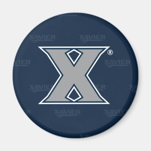 Xavier University Logo Watermark Magnet
