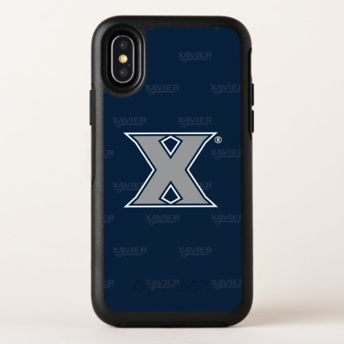 Xavier University Logo Watermark OtterBox Symmetry iPhone XS Case