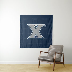Xavier University Logo Watermark Tapestry