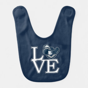 Xavier University Love Baby Bib