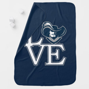 Xavier University Love Baby Blanket