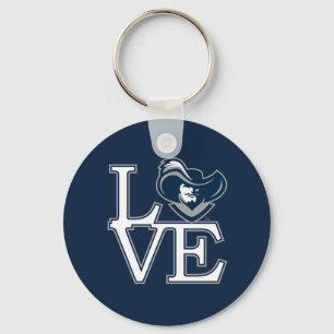 Xavier University Love Keychain