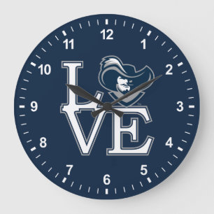 Xavier University Love Large Clock