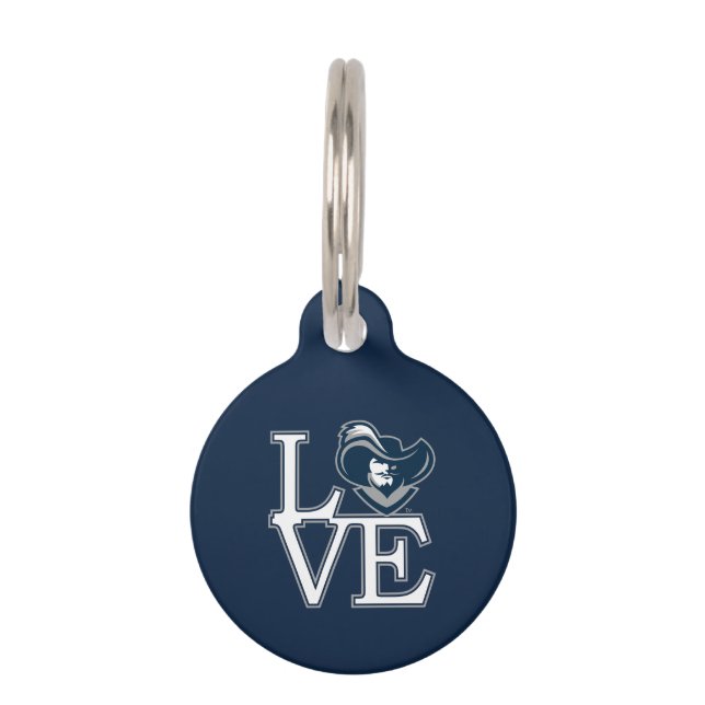 Xavier University Love Pet ID Tag (Front)